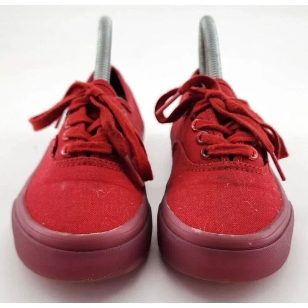VANS Old Skool Translucent Skate Shoes Red Monochrome Youth Kids Size 1 With Box
